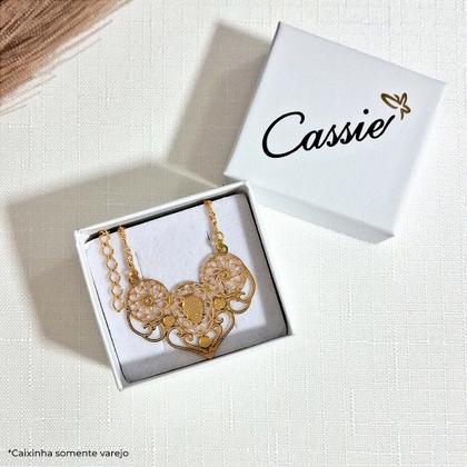 Imagem de Colar Unique Renda - Semijoia Banhada a Ouro 18k