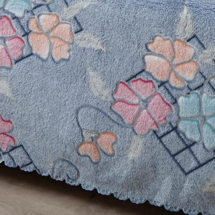 Imagem de Colcha Aveludada Casal Aconchego Piacere Jolitex 2,20 x2,40m