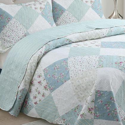 Imagem de Colcha Bouti King Teka + 2 Porta-Travesseiros - 3 Peças