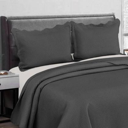 Imagem de Colcha Bullet 3 Peças Queen 2,40 x 2,60 Camesa