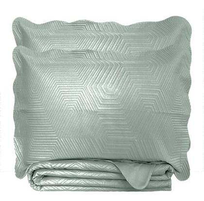 Imagem de Colcha Camesa Casal Com Porta Travesseiro Jazz Duque Cores