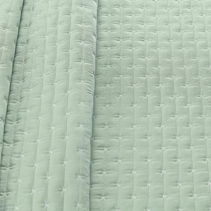 Imagem de Colcha casal 3pç bordado mantelado algodão 200 fios