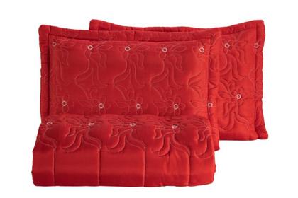 Imagem de Colcha Casal com bordado sofisticado