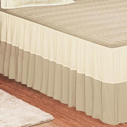 Imagem de Colcha Casal King Matelada 03 Pçs Avela Em Microfibra Sofisticada P/ Seu  Quarto