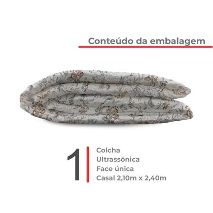 Imagem de Colcha Casal Queen Cobre Leito Matelado Ultrassônico