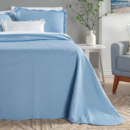 Imagem de COLCHA CHESS CASAL PADRÃO 3 PEÇAS Micropercal 200 FIOS ACOMPANHA BAG