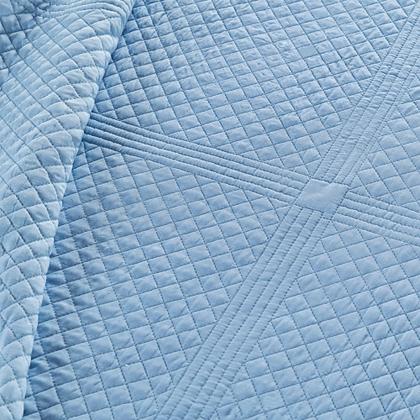 Imagem de COLCHA CHESS CASAL PADRÃO 3 PEÇAS Micropercal 200 FIOS ACOMPANHA BAG