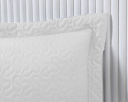 Imagem de Colcha Cobre Leito Bia Matelada 3D Para Cama Queen 200 Fios Conforto e Maciez