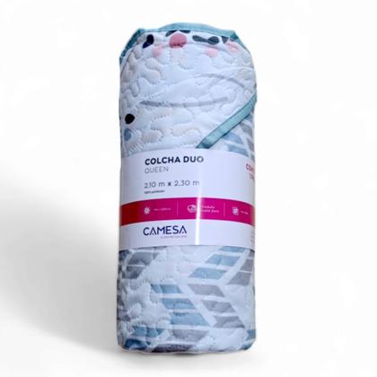 Imagem de Colcha Cobre Leito Duo Dupla Face Camesa