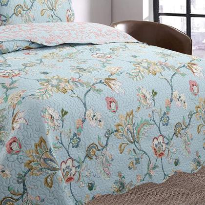 Imagem de Colcha/cobre Leito Dupla Face Matelado Queen 3 Peças Malta 08