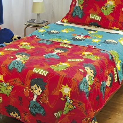 Imagem de Colcha Cobre Leito Infantil 2 Peças Dupla Face Lepper