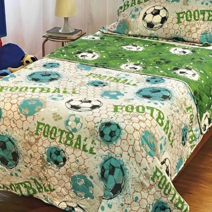 Imagem de Colcha Cobre Leito Infantil 2 Peças Dupla Face Lepper