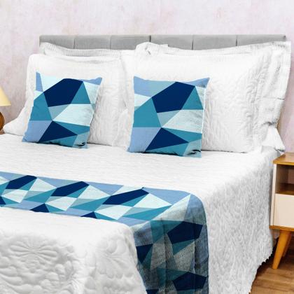 Imagem de Colcha Cobre Leito King Size 3 Pçs Piquet Favinho