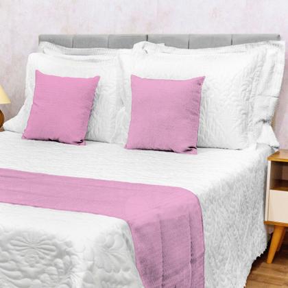 Imagem de Colcha Cobre Leito King Size 3 Pçs Piquet Favinho