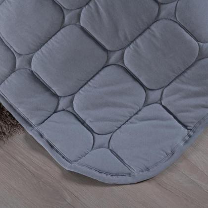 Imagem de Colcha Cobre Leito Malha 100% Algodão Dupla Face Matelado