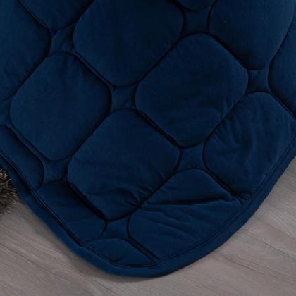 Imagem de Colcha Cobre Leito Malha 100% Algodão Dupla Face Matelado