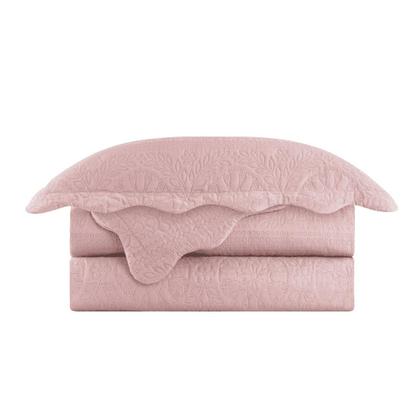 Imagem de Colcha Cobre Leito Petala Cama Casal Queen 3 Peças