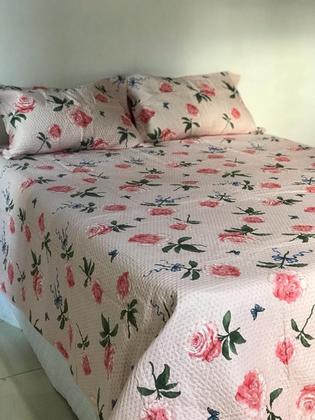 Imagem de Colcha Cobre Leito Queen Habitat 2,40m x 2,60m 3 Peças