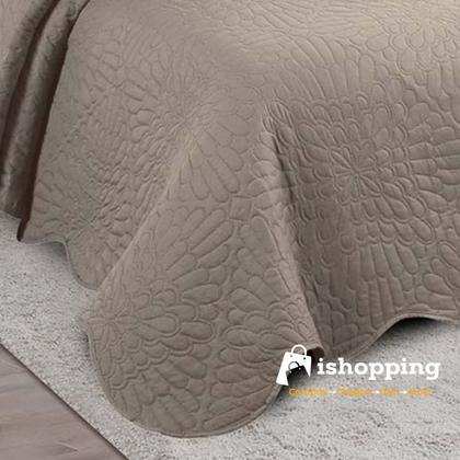 Imagem de Colcha Cobre Leito Solteiro Roupa De Cama Dupla Face Kit 2