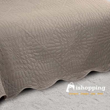 Imagem de Colcha Cobre Leito Solteiro Roupa De Cama Dupla Face Kit 2