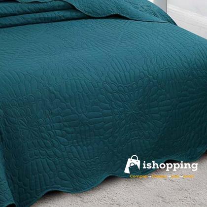 Imagem de Colcha Cobre Leito Solteiro Roupa De Cama Dupla Face Kit 2