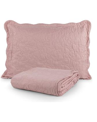 Imagem de Colcha Cobre Leito Solteiro Roupa De Cama Dupla Face Kit 2