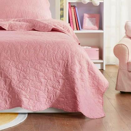 Imagem de Colcha Cobre Leito Solteiro Roupa De Cama Dupla Face Kit 2