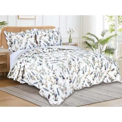 Imagem de COLCHA DE CAMA GARDEN CASAL 220x240 SORTIDO 3 PEÇAS - CAMESA