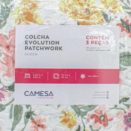Imagem de Colcha Evolution Patchwork Casal 2,20mX240m