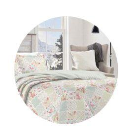 Imagem de Colcha Evolution Patchwork Casal Verano.