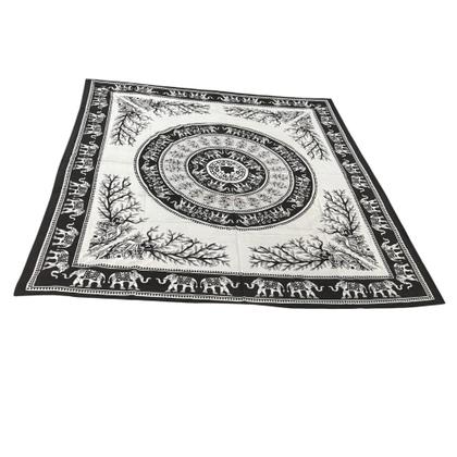 Imagem de Colcha Indiana Mandala Elefantes