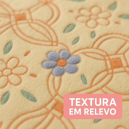 Imagem de Colcha Jolitex Aconchego Design Relevo Toque Aveludado Macio