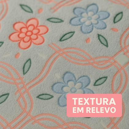 Imagem de Colcha Jolitex Aconchego Design Relevo Toque Aveludado Macio