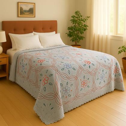 Imagem de Colcha Jolitex Aconchego Design Relevo Toque Aveludado Macio