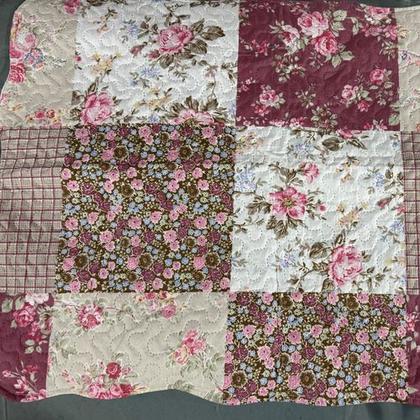 Imagem de Colcha king 3 Peças Percal 400 Fios Cobre Leito Toque Macio