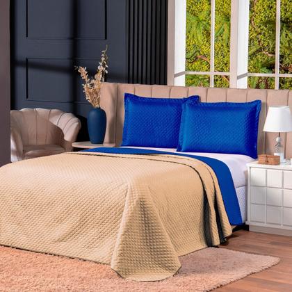 Imagem de Colcha Lisa Soft Requinte Aconchego Toque Macio