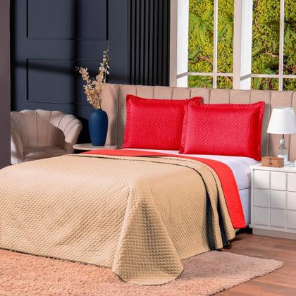 Imagem de Colcha Lisa Soft Requinte Aconchego Toque Macio