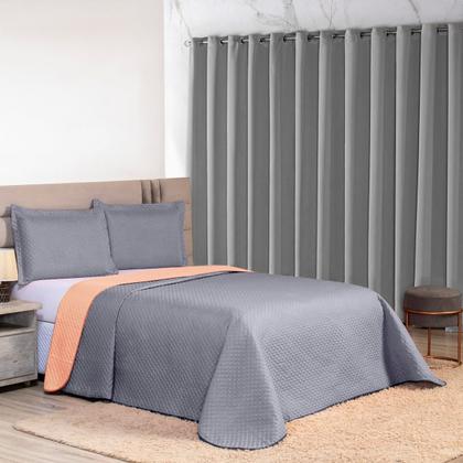 Imagem de Colcha Lisa Soft Requinte Aconchego Toque Macio