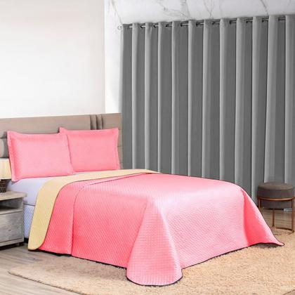 Imagem de Colcha Lisa Soft Requinte Aconchego Toque Macio