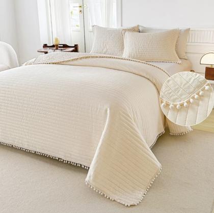 Imagem de Colcha pompom queen