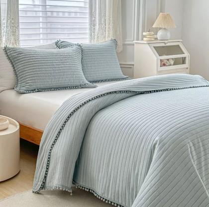 Imagem de Colcha pompom queen