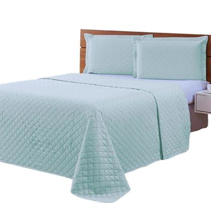 Imagem de Colcha Ultrassonica Basics 2,40 X 2,60 Queen Verde Menta