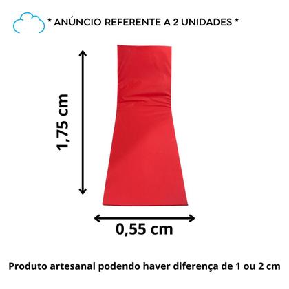 Imagem de Colchão Almofada Espreguiçadeira Piscina Vermelho Impermeável 2un