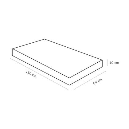 Imagem de Colchão Baby Physical (60x130x10) - Espuma D18, Antialérgico e Antiácaro Ortobom