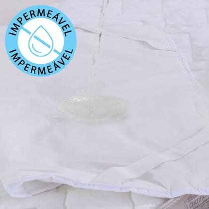 Imagem de Colchão Berço Americano Antialérgico 130x70x12cm + Protetor Impermeável - BF Colchões