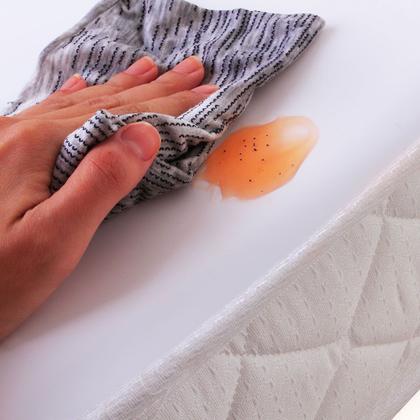 Imagem de Colchão Berço D18 Antialérgico 130x60x10cm Espuma Certificado - BF Colchões