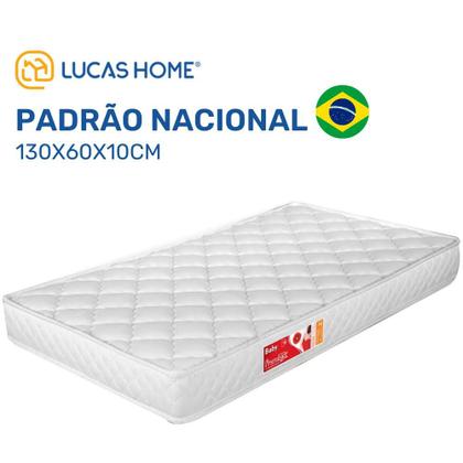 Imagem de Colchão Berço D18 Lucas Home Baby Liso 60x130x10cm