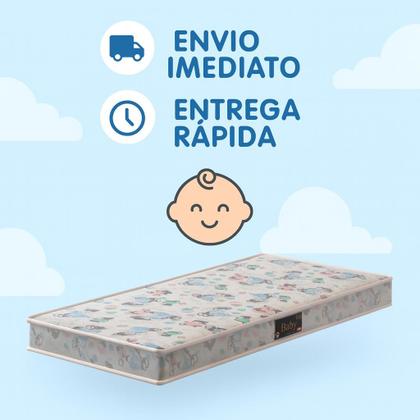 Imagem de Colchão Cama Montessoriana Pequena Solteiro PROBEL100x70 Baby Bebe Criança Cercadinho Método Montessori Independência