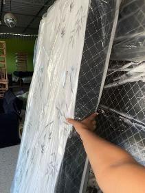 Imagem de Colchão Casal 138cm D20 14cm Resistente e Barato