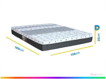 Imagem de Colchão Casal Castor Class Tecnopedic 138x188x25